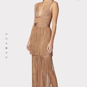 Herve leger fringe dress